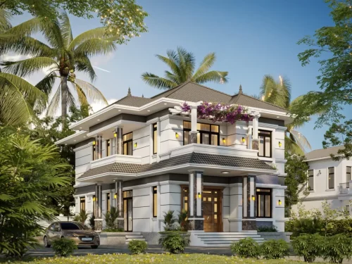 5981. Free Sketchup House Exterior Model Download By Tra Tran 2 scaled 1 1024x768 1