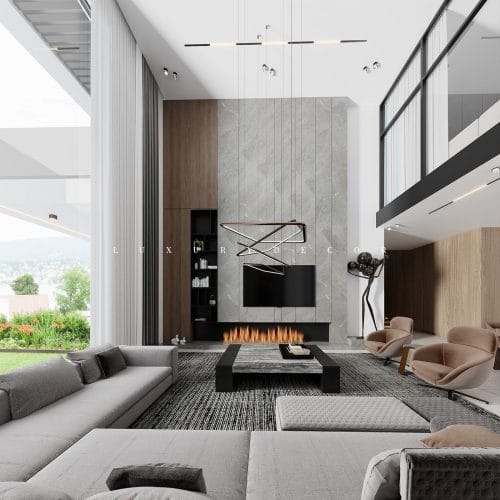 mau thiet ke noi that Duplex Quoc Oai 08