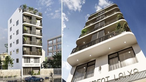 Hồ sơ thiết kế nhà ở trọn bộ (Kiến trúc, Kết cấu, Điện nước) gồm những gì? 1 Thiet ke chung cu mini dep cho thue tai Kim Chung Hoai duc nixcons